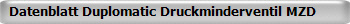Datenblatt Duplomatic Druckminderventil MZD